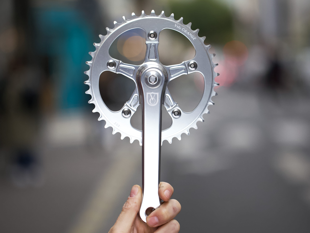 VELO ORANGE SINGLE RING CRANKSET WITH NARROW WIDE CHAINRING